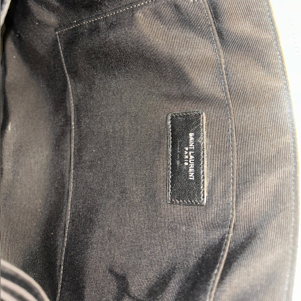 Saint Laurent | 2016 Leather Star Rider iPad Pouch clutch bag - Picture 12 of 15